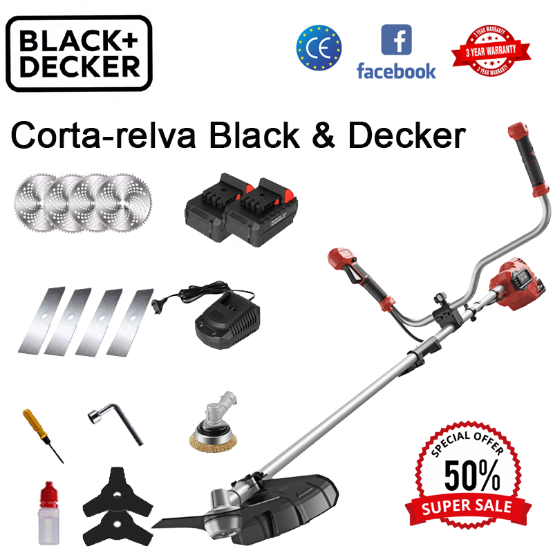 [Versão atualizada do corta-relva Bade] Cortador de relva Baide + Carregador rápido * 1 + Bateria de lítio * 2 + Cabeça de remoção de ervas daninhas * 1 + Cabeça do estripador * 1 + Lâmina de serra circular * 4 + Lâmina triangular * 2 + Lâmina quadrada * 4 + Caixa de armazenamento de ferramentas *1 (10 horas de utilização)